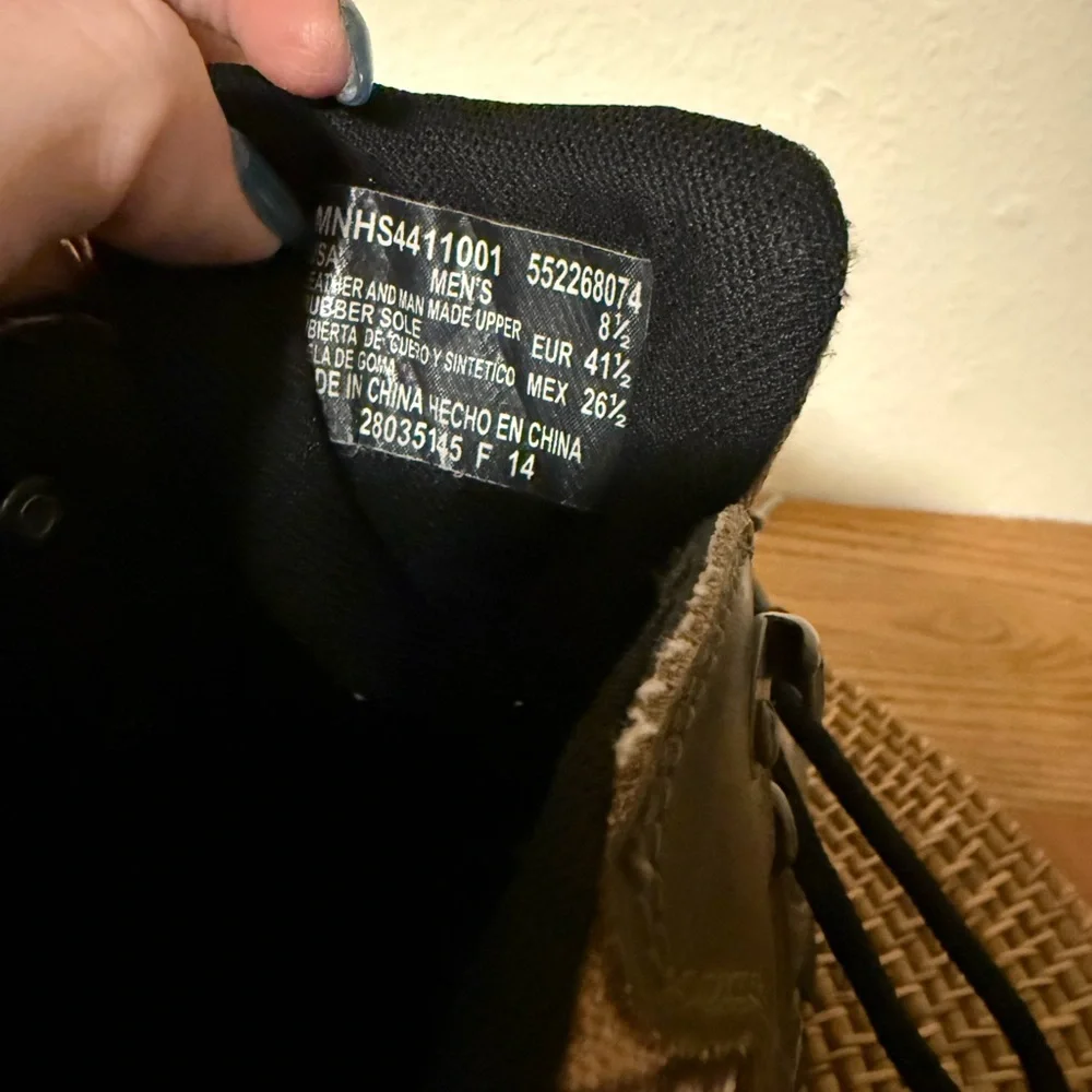 Wolverine‎ Brown and Black Camouflage Work Boots